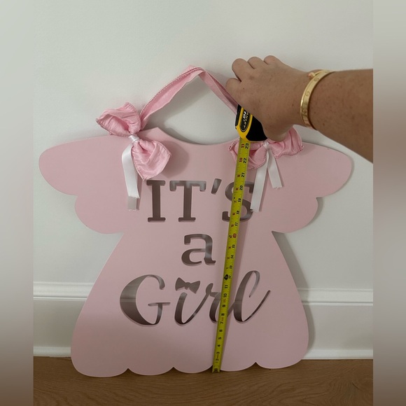 It’s a Girl Door Charm - Picture 5 of 7